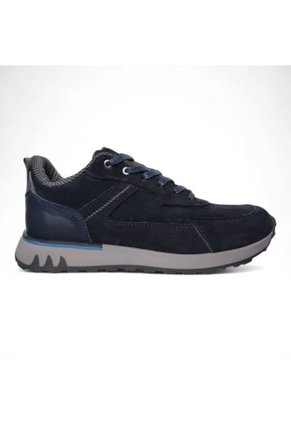 Tenis En CUERO Para Hombre Color Azul Marca Monserrate Ref. Calima