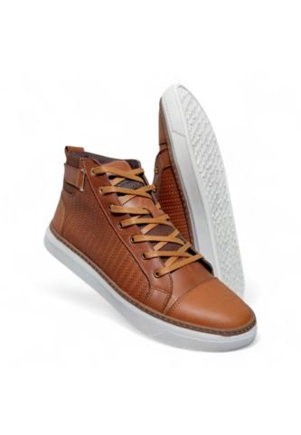 Tenis En CUERO Para Hombre Marca Monserrate Ref. Paramo Color Miel Monserrate