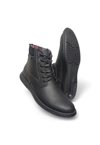 Botas En CUERO Para Hombre Color NegroMarca Monserrate Ref. Timbal Monserrate