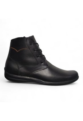 Botas En CUERO Para Hombre Color Negro Marca Monserrate Ref. Cordillera