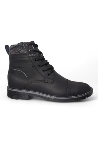 Botas En CUERO Para Hombre Color Negro Marca Monserrate Ref. Cumbre Monserrate