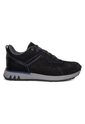 Tenis En CUERO Para Hombre Color Negro Marca Monserrate Ref. Calima