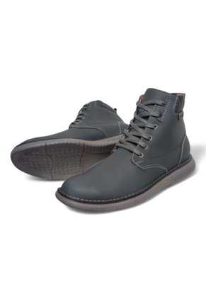 Botas En CUERO Para Hombre Color Gris Marca Monserrate Ref. Timbal