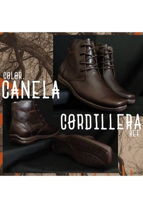 Botas En CUERO Para Hombre Color Canela Marca Monserrate Ref. Cordillera