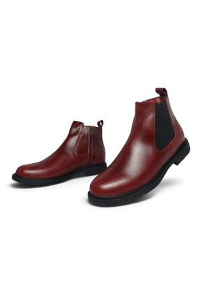 Botas En CUERO Para Hombre Marca Monserrate Ref Calarcá Color Vino