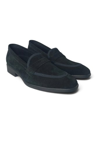Mocasines Loafer En CUERO Para Hombre Marca Monserrate Ref Brisa Color Negro Monserrate