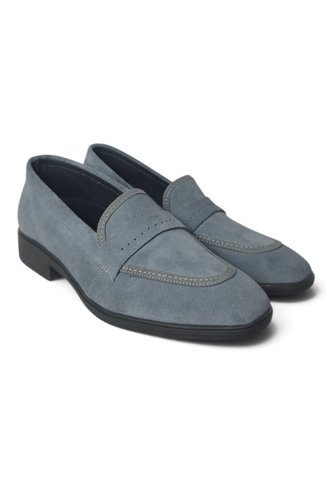 Mocasines Loafer En CUERO Para Hombre Marca Monserrate Ref Brisa Color Gris Monserrate