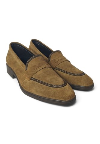 Mocasines Loafer En CUERO Para Hombre Marca Monserrate Ref Brisa Color Marron Monserrate