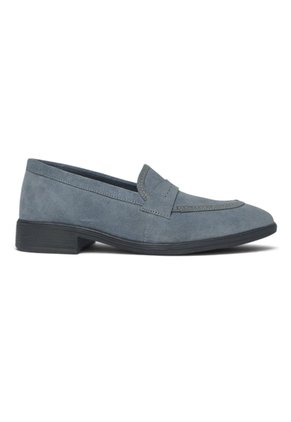 Mocasines Loafer En CUERO Para Hombre Marca Monserrate Ref Brisa Color Gris