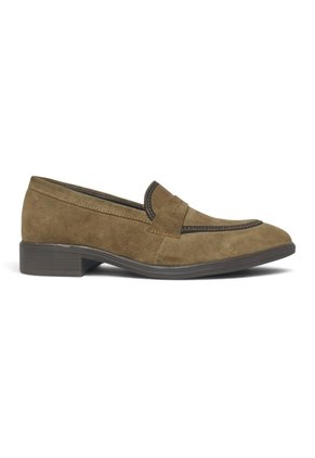 Mocasines Loafer En CUERO Para Hombre Marca Monserrate Ref Brisa Color Marron