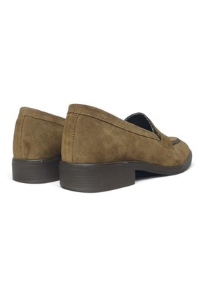 Mocasines Loafer En CUERO Para Hombre Marca Monserrate Ref Brisa Color Marron