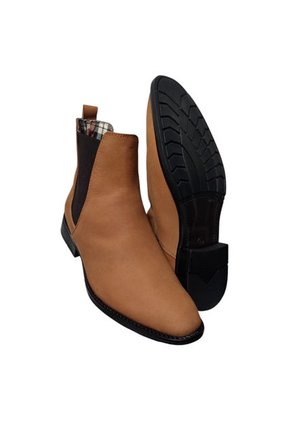 Botas En CUERO Para Hombre Color Avellana Marca Monserrate Ref. Bastión