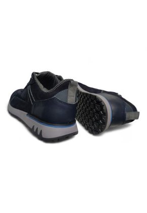 Tenis En CUERO Para Hombre Color Azul Marca Monserrate Ref. Calima