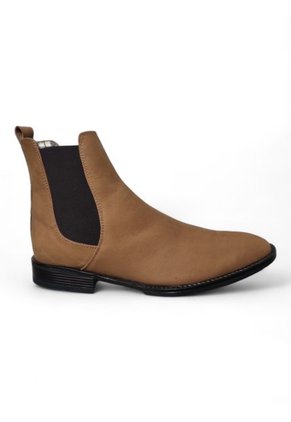 Botas En CUERO Para Hombre Color Avellana Marca Monserrate Ref. Bastión