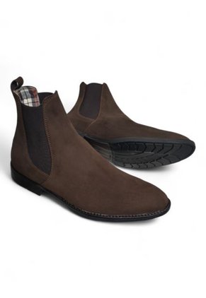 Botas En CUERO Para Hombre Color Café Marca Monserrate Ref. Bastión