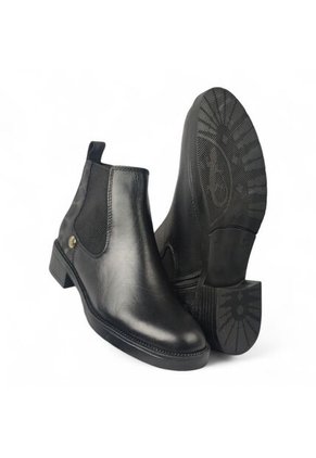 Botas Para Mujer En Cuero Color Negro Marca MoreLiber Ref. Esbelta