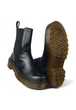 Botas Para Mujer En Cuero Color Negro  Marca MoreLiber Ref. Heroica