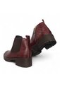 Botines De Mujer En Cuero Color Red Velvet MoreLiber Ref. Velvet de Monserrate