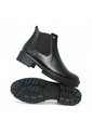 Botines De Mujer En Cuero Color Negro MoreLiber Ref. Velvet de Monserrate