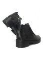 Botines De Mujer En Cuero Color Negro MoreLiber Ref. Velvet de Monserrate