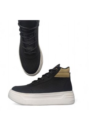 Tenis En Bota 100% CUERO Marca Monserrate Ref. Victoria Color Negro