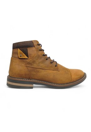 Botas En Cuero Para Hombre Color Caoba Marca Monserrate Ref. Galeras