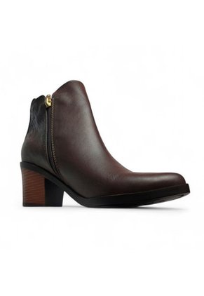 Botin En CUERO Para Mujer Marca Monserrate Ref. Eden Color Café