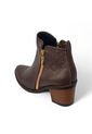 Botin En CUERO Para Mujer Marca Monserrate Ref. Eden Color Café de Monserrate