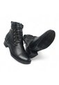 Botines De Mujer En Cuero Color Negro MoreLiber Ref. Jubilo de Monserrate