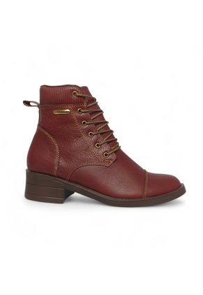 Botines De Mujer En Cuero Color Marrón MoreLiber Ref. Jubilo