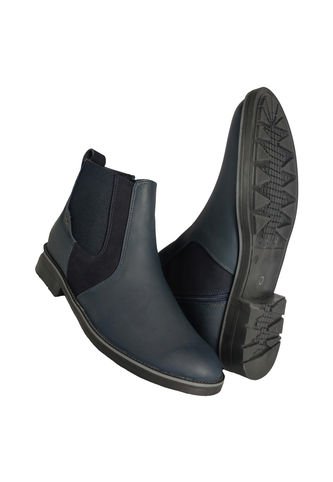 Botas En Cuero Para Hombre Color Azul Marca Monserrate R.Galope Monserrate