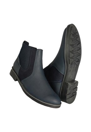 Botas En Cuero Para Hombre Color Azul Marca Monserrate R.Galope