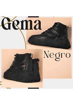 Tenis Sneakers Para Mujer Marca Monserrate Ref. Gema Color Negro