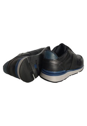 Tenis En Cuero Para Hombre Marca Monserrate Ref. Tayrona Color Negro