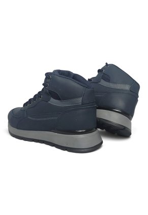Tenis En Bota De CUERO Para Hombre Marca Monserrate Ref Palmas Color Azul