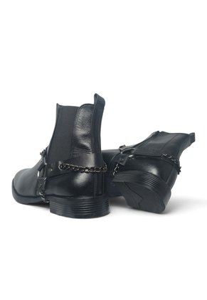 Botas En CUERO Para Hombre Marca Monserrate Ref Sinfonía Color Negro