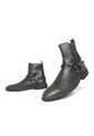 Botas En CUERO Para Hombre Marca Monserrate Ref Sinfonía Color Verde de Monserrate