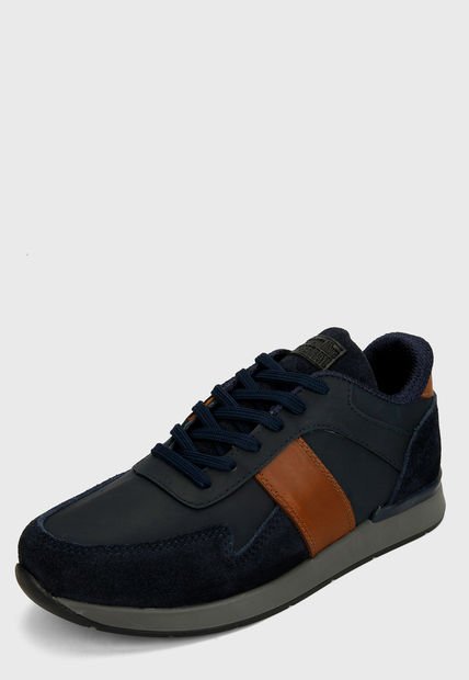 Tenis Azul-Miel-Gris Monserrate