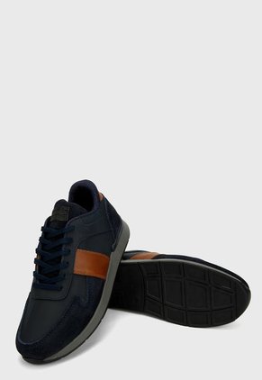 Tenis Azul-Miel-Gris Monserrate