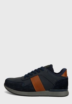 Tenis Azul-Miel-Gris Monserrate