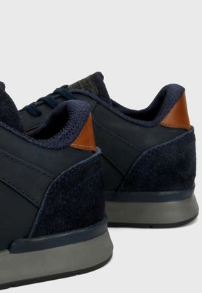 Tenis Azul-Miel-Gris Monserrate