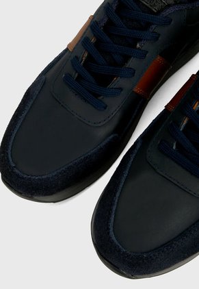 Tenis Azul-Miel-Gris Monserrate