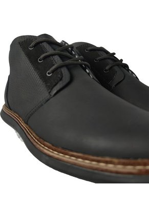 Botas En Cuero Para Hombre Negro Marca Monserrate Ref. Batan
