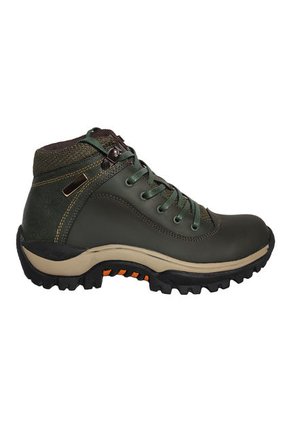 Botas En CUERO Outdoor Para Mujer Color Verde MoreLiber By Monserrate Gaia