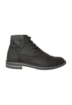 Botas En Cuero Para Hombre Color Negro Marca Monserrate Ref. Galeras