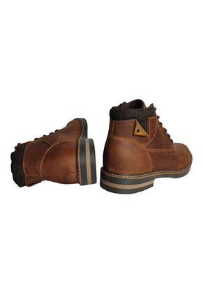 Botas En Cuero Para Hombre Color Caoba Marca Monserrate Ref. Galeras