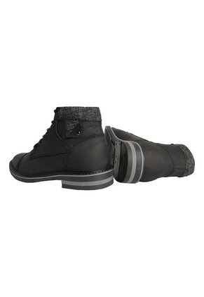 Botas En Cuero Para Hombre Color Negro Marca Monserrate Ref. Galeras