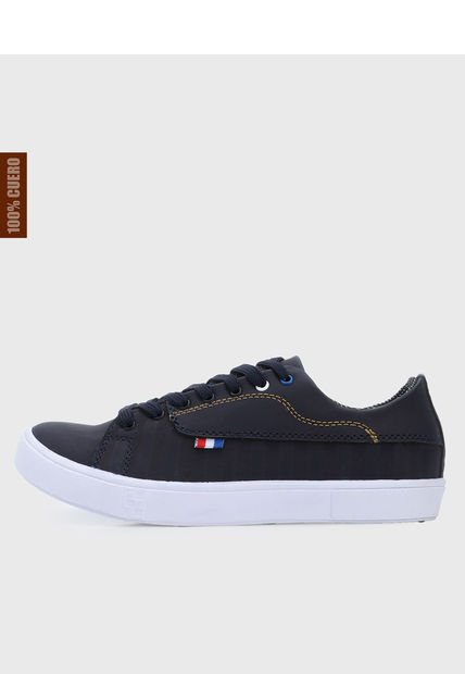 Tenis Lifestyle Azul Navy-Blanco Monserrate