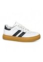Tenis En CUERO Para Mujer Marca Moreliber Ref Urbana Color Blanco-negro de Monserrate