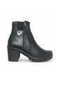 Botines De Mujer En Cuero Color Negro MoreLiber Ref. Lux de Monserrate